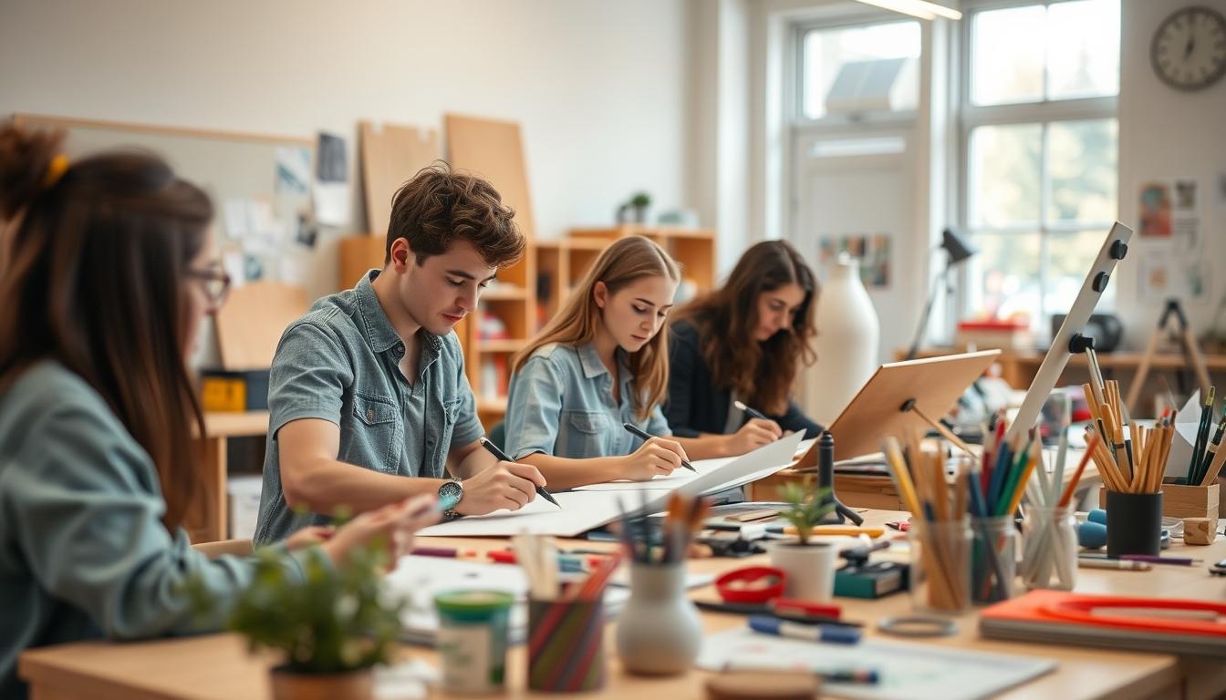 Organized exam preparation notes and academic planner