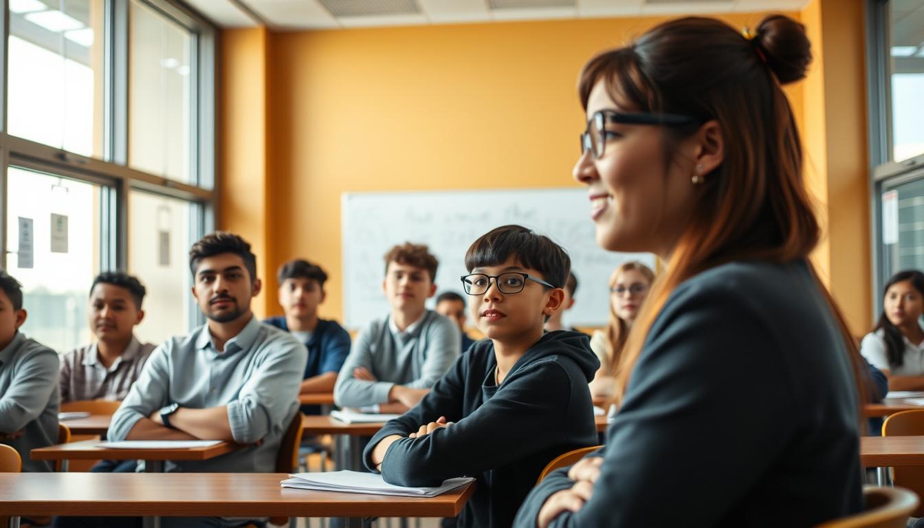 Students collaborating in study space