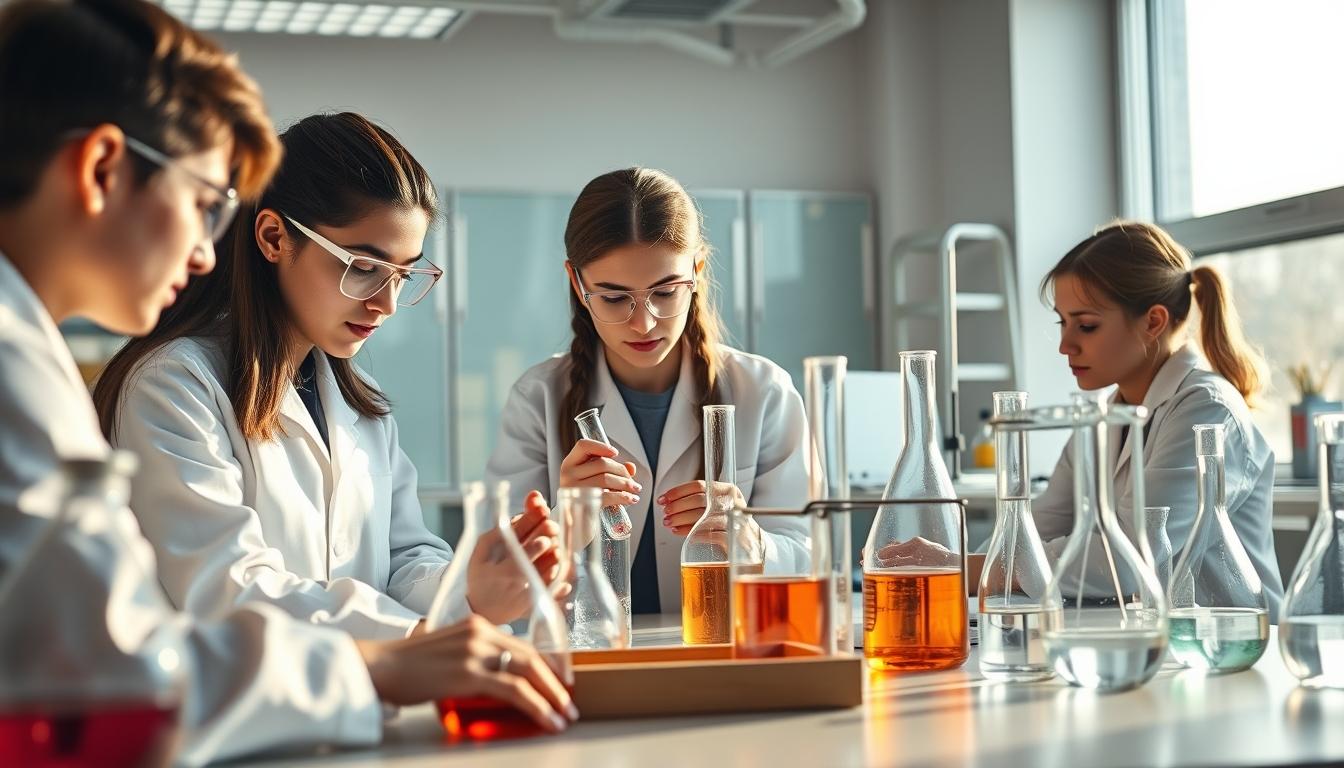 Structured study materials and learning resources on a desk
